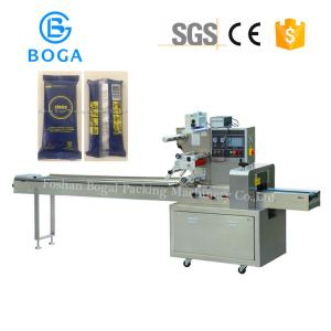 China Condom Flow Packaging Machine / Horizontal Flow Wrapper 65 - 190mm Bag Length factory