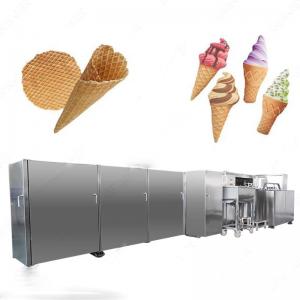 China Fully Automatic Industrial Ice Cream Cone Making Machine factory