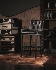 China antique black bar stool chair furniture,#K629 on sale
