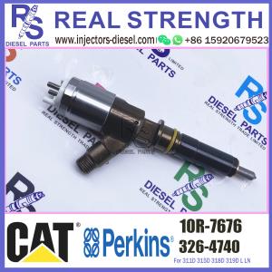 China Caterpillar injector 326-4740  Diesel Engine Fuel Injector 326-4740 295-9130 10R-7676 10R-7675 For C6.6 C4.4 excavator factory