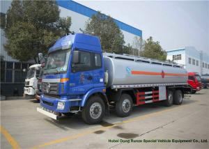 China Foton Auman 8x2 Fuel Oil Truck For Diesel Oil Road Transport 27000 - 30000L factory