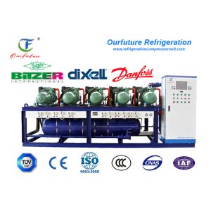 Pharacy Cold Room Compressor Unit PLC Controller For Meat Fast Frozen