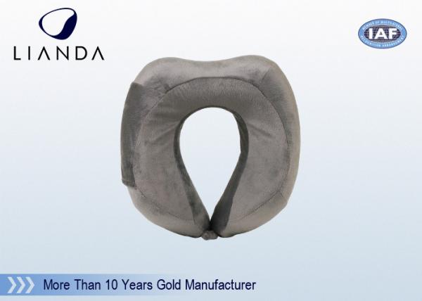 China Memory Foam Travel Neck Pillow Creating Maximum Support For Neck Rest 45 Density factory