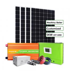 China 5kw 	Solar Energy System Monocrystalline Silicon Solar Panel For Home Roof Mounting factory
