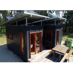 China High Standard Modular Container House , Luxury Design Prefab Shipping Container House factory