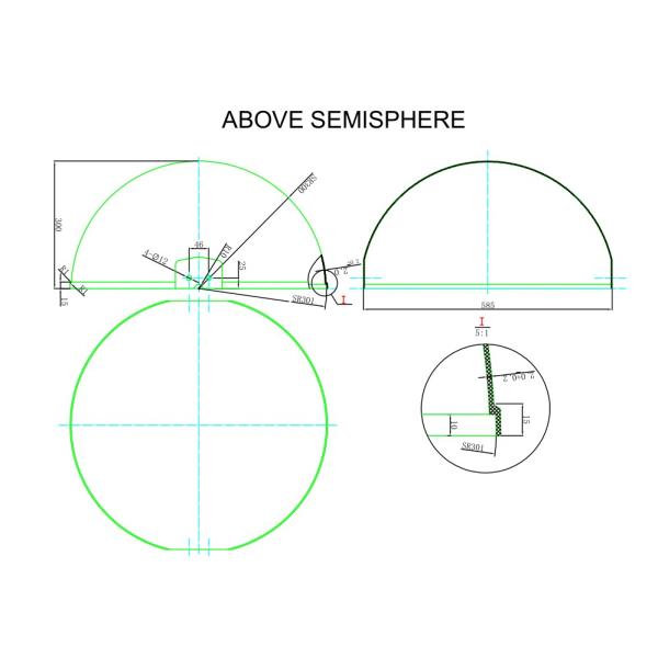 600mm Reflection Coefficient Aircraft Warning Sphere