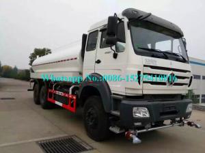 China Powerful Off Road Water Cart Truck , 25000L Water Transport Truck Optional Color on sale