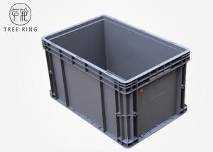 China Euro Stackable Heavy Duty Plastic Storage Containers 600 * 400 * 340mm 50 Liter factory