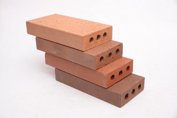 High Strength Type Thin Brick Flooring For Outside Road Paving With Holes