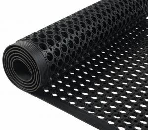 China Anti Fatigue Rubber Mats For Horse Exercisers Rubber Floor Mats With Holes factory