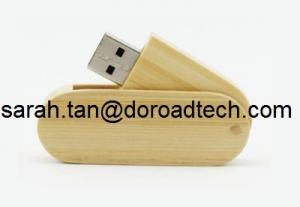 China Wood Swivel USB Flash Drive Custom Logo USB Flash Pen Drive Gift USB Flash Memory Stick factory