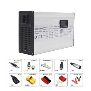 China 48V 15A Battery Charger Standard 13S 12S Lifepo4 Charger AC - DC factory