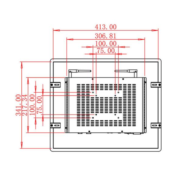 19-Inch Integrated Android Touch Display for Access Control and Diagnostics Tools