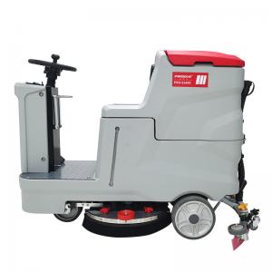 China 24V Commercial Sweeper Scrubber Electric Scrubbing Machine For Stone Floor factory