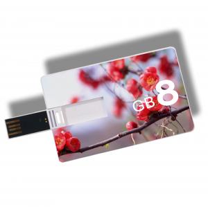 China Kongst OEM custom logo credit card usb , promotional gifts usb card , usb business card 1g factory