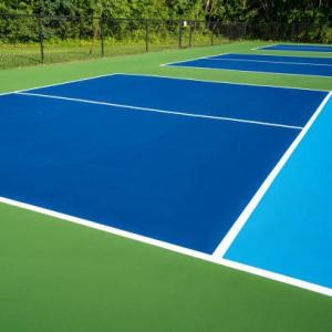 China Pickleball Surface Customized Colors 	Pickleball Court Mat Sports Pickleball Flooring factory