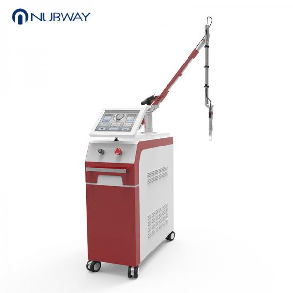 China Beijing nubway q-switch Korean arm-guide 1064nm/532nm tattoo removal q switch nd yag laser 1000w factory