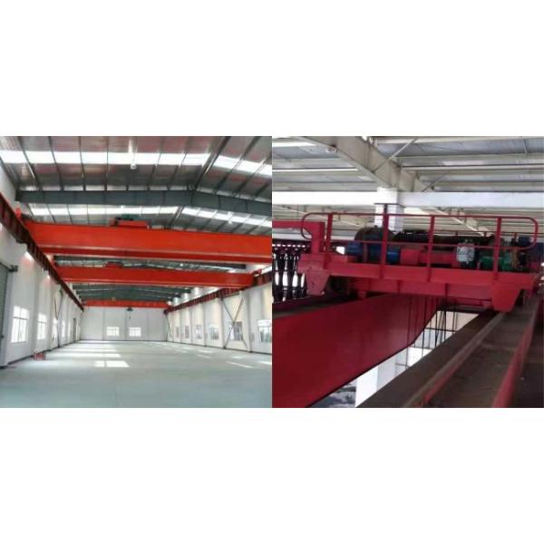 QD Double Girder Overhead Travelling Crane Box Type 10-800 Ton