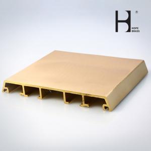 China Fadeless Brass Door Frame , HPB58-3 Brass Casement Window Hardware factory