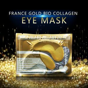 China Natural Gold Collagen Eye Mask Wrinkle Removing Reduces Dark Circles factory