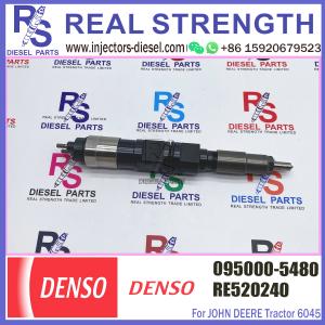 China Diesel Fuel Common Rail Injector 095000-5480 For JOHN DEERE Tractor 6045 RE520240 RE520333 factory