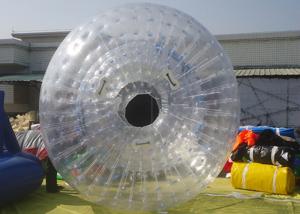 China Outdoor Inflatable Water Zorb Ball , Inflatable Bubble Ball For Beach Rolling Amusement factory