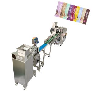 China Full automatic packaging system protein bar packing machine factory