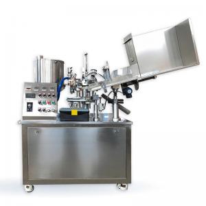 China Plastic Tube Filling Sealing Machine For Cosmetic Medicine Shoe Polish Lubricants on sale