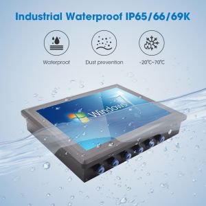 China IP67 Waterproof industrial Panel PC 1280 X 1020 Resolution Windows Intel J6413 350cd/m² Brightness factory