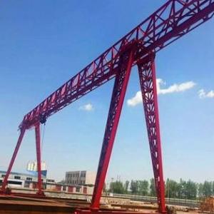 China Truss Beam Double Cantilever Gantry Crane Mh Type 5t ~ 20t Light Duty factory