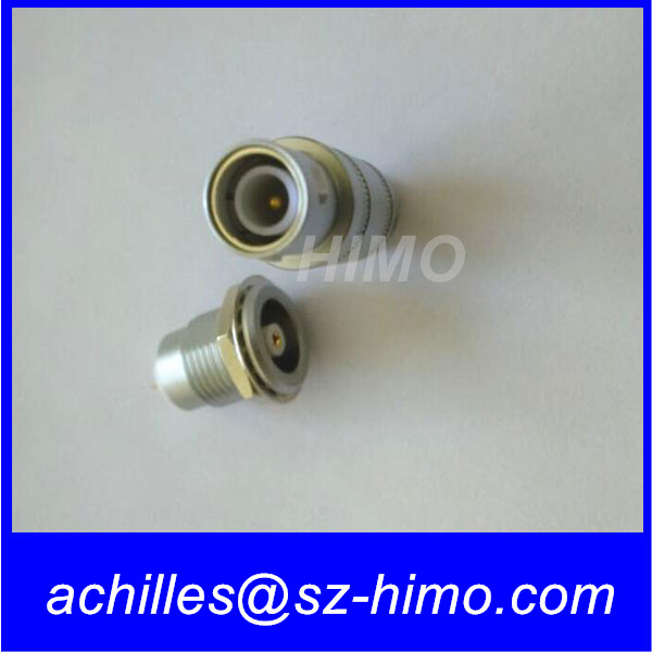Circular cable Push-pull lemo coaxial Connectors with 500m/s² Acceleration and 1kPa Vibration