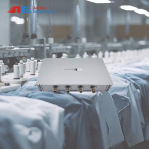 China RS232 RS485 Ethernet Aluminum Alloy Ultra High Frequency Reader For Apparel Manufacturing Workpiece Identification on sale
