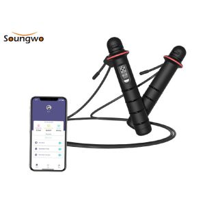 Cordless Fitness Sport Skipping Data Analysis Counter Adjustable Length FCC