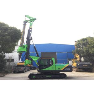 Buy cheap 34.3mpa 60kNm Hydraulic Rotary Piling Rig Ground Screw Pile Driver Pile Drilling from wholesalers