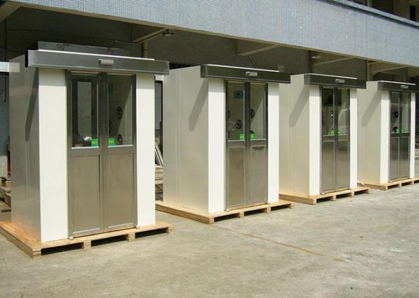 China S Type Automatic Walkable Cleanroom Air Shower / Air Shower System factory