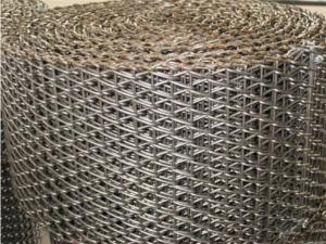 China Stainless Steel Flexible Conveyor Belt Wire Mesh For Pizza Chain Driven on sale