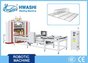 China Stainless Steel Kitchen Dish Rack Wire Spot Welding Machine , Automatic Multiple Head Welder factory