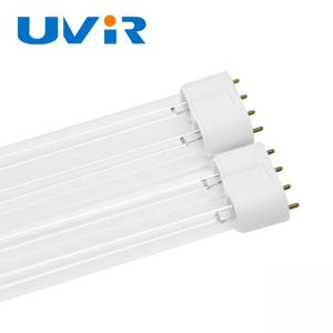 China 2G11 35W UVC Germicidal Lamp  ultraviolet light uv quartz tube lights fluorescent tube factory