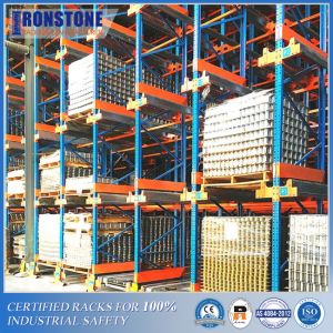 Durable Lithium Battery Radio Shuttle Pallet Rack System With High Volume Low