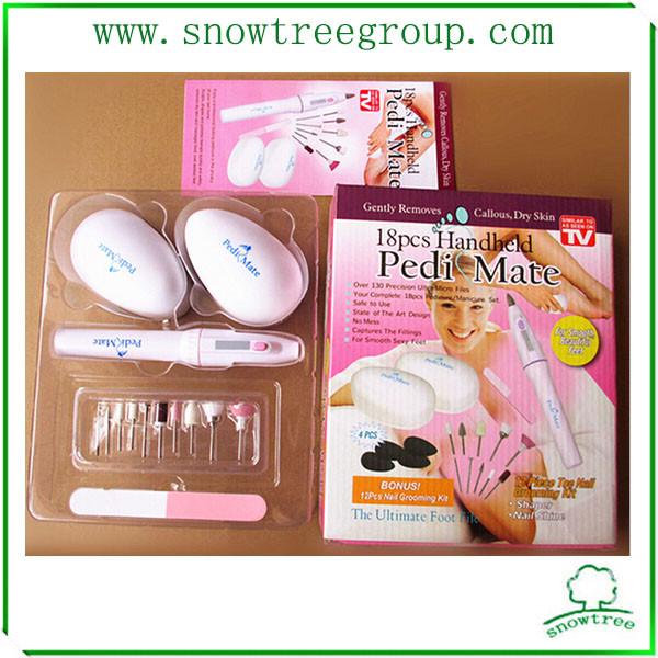 China Personal battery operated manicure pedicure set factory
