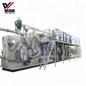 China CE Approved Adult Diaper Machine High Efficiency Small Production Line factory