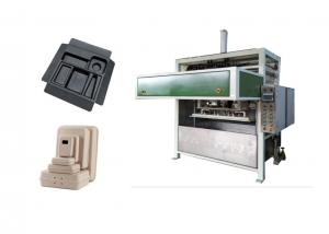 China Nature Color Pulp Split Type Dry In Mould Machine To Prodcue Electronic Paper Tray on sale