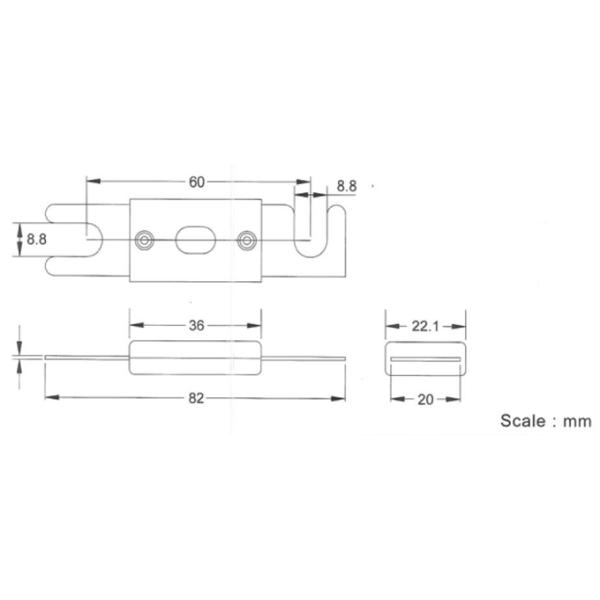 Generic High Current Auto Blade Fuse ANL Automotive Bolt On Fuse 32V 20A-500A For Lift Trucks Car Audio Battery