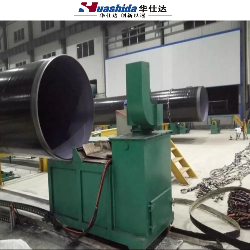 3LPE Anticorrosion Coating and Beveling Machine Line for Steel Pipes