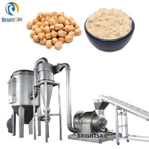 China Chickpea Soybean Flour Milling Machine 1300kg / H Lentils Bean Grinder on sale