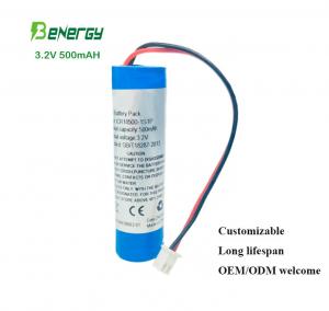 China Rechargeable 3.2V 500mAH Lithium AA Batteries To Replace Ni-CD  Ni-MH Batteries factory