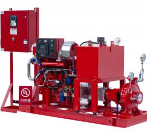 China Fire Fighting Centrifugal Fire Pump 750 GPM@195PSI For Oil Repositories on sale