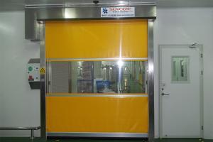 China 304 Stainless Steel Door Frame High Speed Doors In Dust - Free Area factory