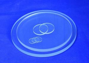 China Professional Quartz Glass Plate , Fused Quartz Glass For Electric Light Source factory