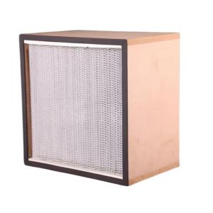 China Wood Frame Deep Pleat H13 H14 Air Conditioning Hepa Filter For Customer Requirements factory